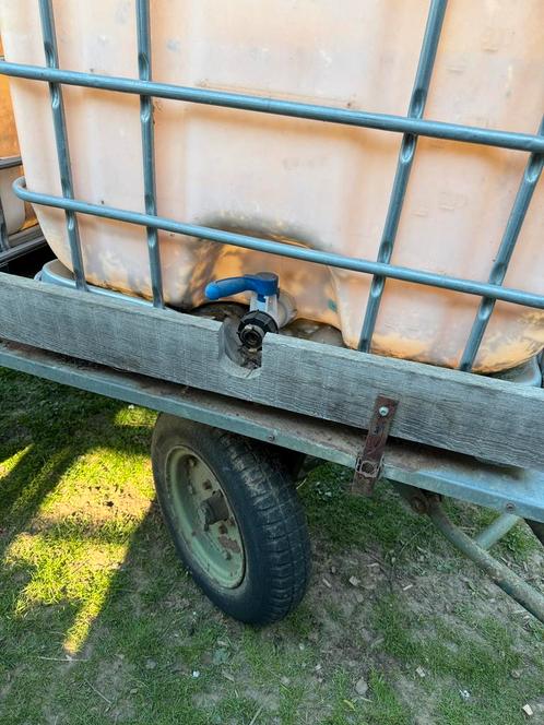 Kar met 2 toon water tractor, Auto diversen, Aanhangers en Bagagewagens, Ophalen