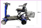Scooter électrique pliant automatique à Double moteur, Fietsen en Brommers, Ophalen, Zo goed als nieuw, Daibot