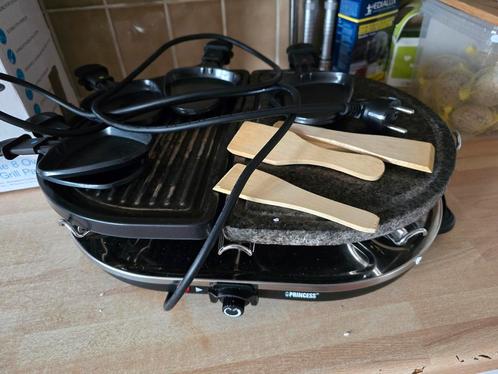 2x appareils a gourmet bbq raclette, Elektronische apparatuur, Gourmetstellen, Zo goed als nieuw, Ophalen