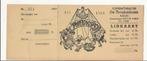 aalst 1954 lidkaart poppentheater troubadours zeldzaam, Verzamelen, Overige Verzamelen, Ophalen of Verzenden, Nieuw