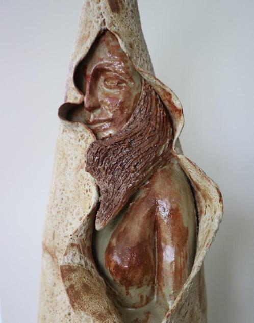 Hugo DE PUTTER, beeld in keramiek, Antiek en Kunst, Kunst | Beelden en Houtsnijwerken, Ophalen