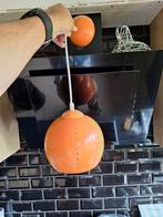 Ancienne lampe vintage orange., Maison & Meubles, Lampes | Suspensions, Comme neuf, Enlèvement ou Envoi