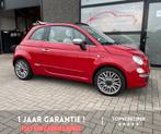 Fiat 500C 500 C 1.2 Lounge ** GARANTIE ** CABRIO ** KEURING, Auto's, Voorwielaandrijving, 4 zetels, Dex, Cabriolet