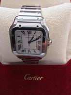 Cartier Santos horloge automatic, Handtassen en Accessoires, Horloges | Heren, Ophalen, Zo goed als nieuw