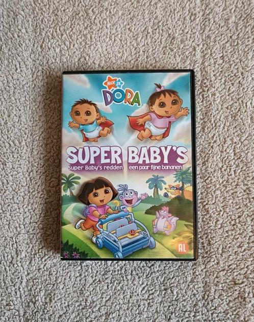 DVD - Dora - Super Baby's - NickJr - €1,50, Cd's en Dvd's, Dvd's | Kinderen en Jeugd, Gebruikt, Tv fictie, Educatief, Alle leeftijden