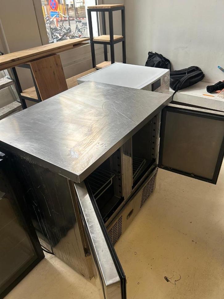 Koelwerkbank Snelvriezer, Articles professionnels, Horeca | Équipement de cuisine, Refroidissement et Congélation, Utilisé, Enlèvement