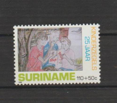 Suriname 1988 Voor het kind 110+50 cent **, Postzegels en Munten, Postzegels | Suriname, Postfris, Verzenden