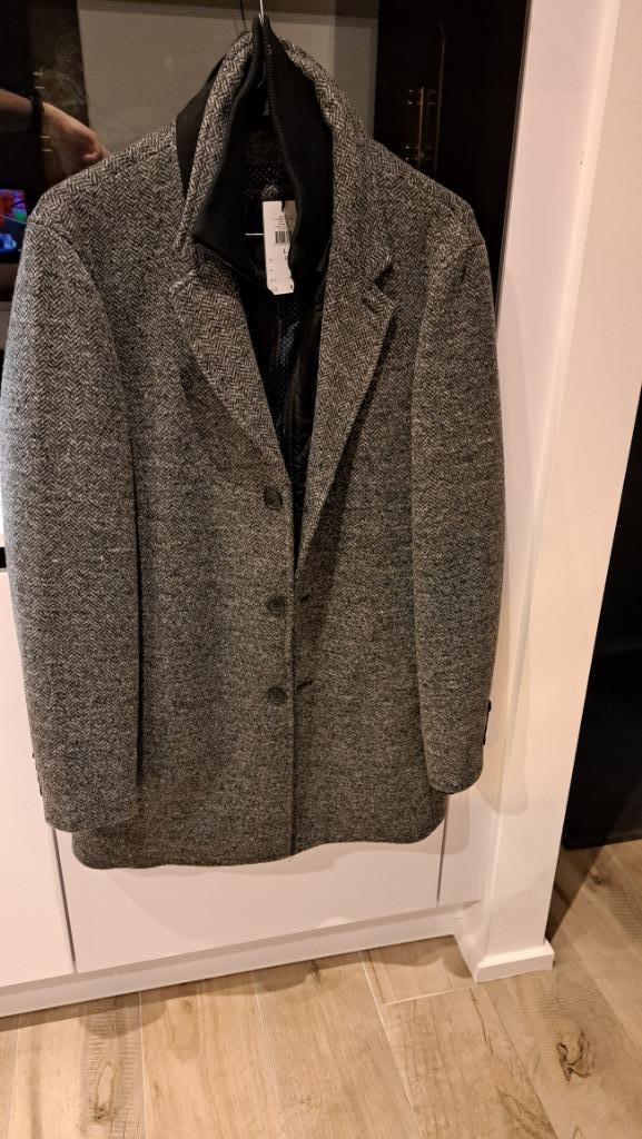 Jas - jas voor heren, Kleding | Heren, Jassen | Winter, Nieuw, Maat 52/54 (L), Grijs, Ophalen