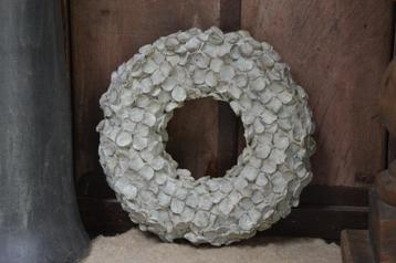 Krans - Hortensia - Landelijk shabby beschikbaar voor biedingen