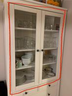 Portes vitrées pour vitrine ikea hemnes, Huis en Inrichting, Kasten | Vitrinekasten, Ophalen, Gebruikt