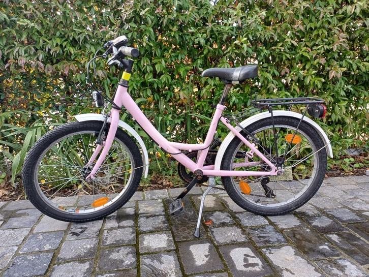Roze meisjes fiets, Fietsen en Brommers, Fietsen | Meisjes, Gebruikt, Versnellingen, Ophalen