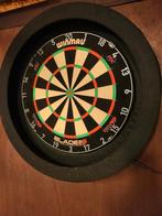 Professionele dartsblok, Winmau blade 6 ,met verlichting., Sport en Fitness, Darts, Ophalen, Zo goed als nieuw