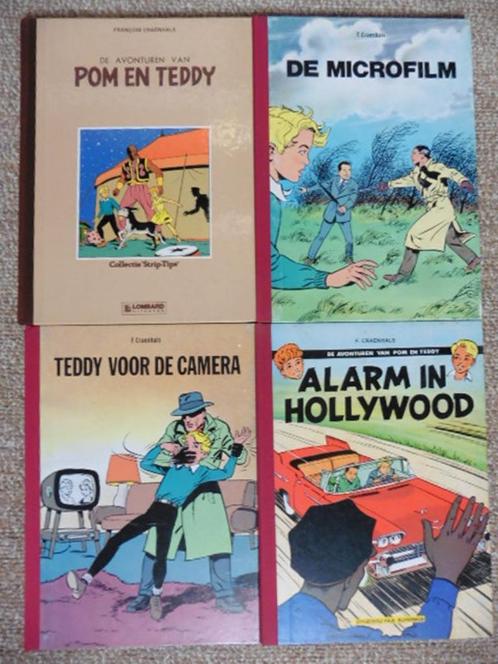 Pom & Teddy Strip collectie (Hardcovers) CRAENHALS, Boeken, Stripverhalen, Zo goed als nieuw, Meerdere stripboeken, Ophalen of Verzenden