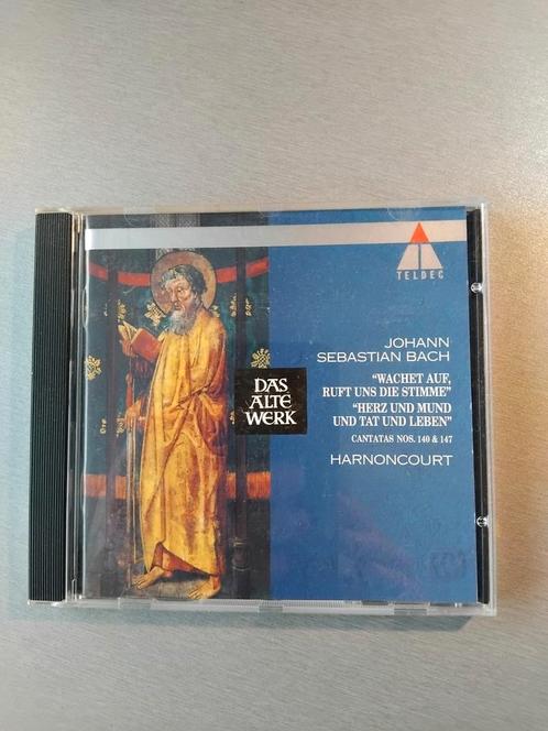 J. S. Bach. Cantates. (Teldec, Harnoncourt)., CD & DVD, CD | Classique, Comme neuf, Enlèvement ou Envoi
