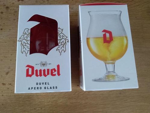 2  DUVEL-glazen  APERO, Verzamelen, Glas en Drinkglazen, Nieuw, Ophalen