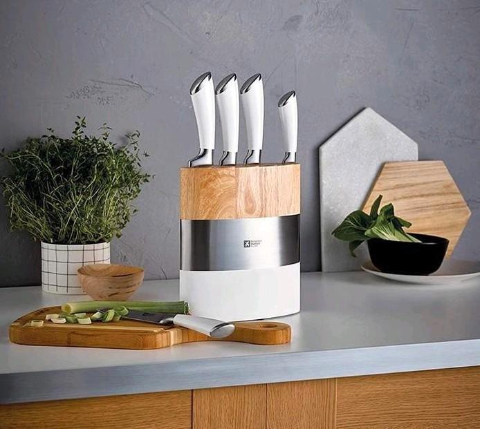 Richardson Sheffield Fusion 5-delig messenset design blok, Huis en Inrichting, Keuken | Bestek, Nieuw, Vaatwasserbestendig, Ophalen of Verzenden
