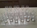 Borrel- of aperitief glaasjes. 28 stuks Gratis!, Ophalen, Glas of Glazen, Gebruikt, Glas