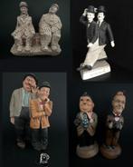 Unieke originele verzameling Laurel en Hardy beelden, Verzamelen, Ophalen of Verzenden, Gebruikt, Film, Beeldje, Replica of Model