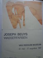 grote affiche Joseph Beuys Wasserfarben Van Reekum Museum 19, Antiek en Kunst, Kunst | Overige Kunst, Ophalen of Verzenden