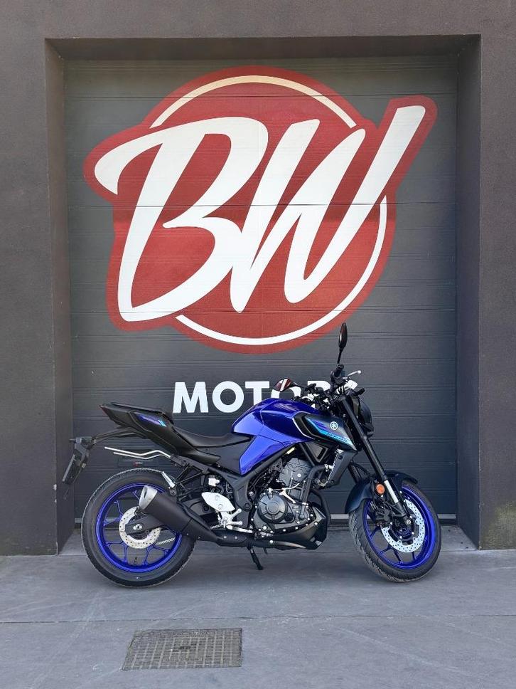 Yamaha MT-03 Icon Blue @ BW Motors Mechelen, Motoren, Motoren | Yamaha, Bedrijf, Naked bike, 12 t/m 35 kW, 2 cilinders, Ophalen