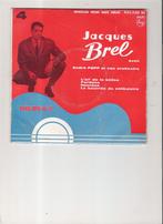 Jacques Brel - L'air de la bétise - EP Philips 4e serie, Cd's en Dvd's, Vinyl Singles, Gebruikt, 7 inch, Ophalen of Verzenden
