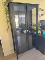 Armoire vitrée / vitrine Ikea Norden noir, Huis en Inrichting, Ophalen, Gebruikt, 50 tot 100 cm, 150 tot 200 cm