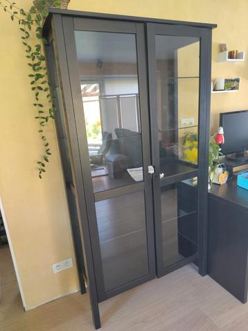 Armoire vitrée / vitrine Ikea Norden noir beschikbaar voor biedingen