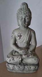 Boedha, kandelaar, vaas in steen. set of appart, Enlèvement, Comme neuf