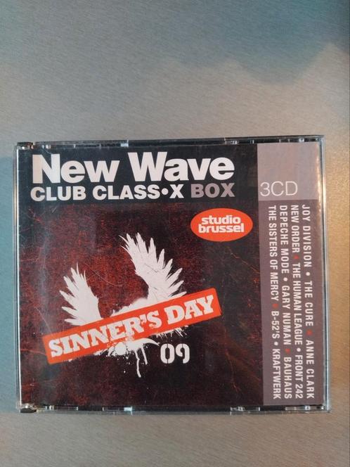 3cd box. New Wave Club Class X. Sinner's day 09., Cd's en Dvd's, Cd's | Verzamelalbums, Zo goed als nieuw, Ophalen of Verzenden