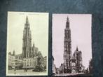 2 postkaarten Antwerpen - kathedraal - Brabo, Verzamelen, Antwerpen, Ophalen of Verzenden