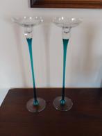 Mooie glazen kaarsenhouders, Ophalen, Overige materialen, Overige kleuren, 25 tot 50 cm
