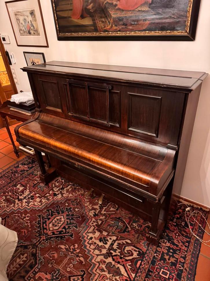 Argold buffetpiano, Muziek en Instrumenten, Piano's, Gebruikt, Piano, Bruin, Ophalen of Verzenden