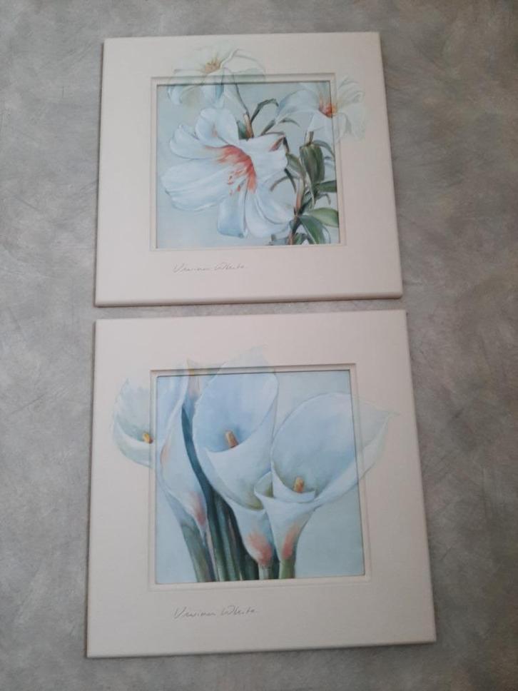 2 prachtige schilderijen stilleven,gesigneerd mooi ensemble, Antiek en Kunst, Kunst | Schilderijen | Klassiek, Ophalen