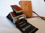 Polaroid SX-70 bruin, aluminium leren paraattas, Ophalen, Gebruikt, Polaroid, Polaroid