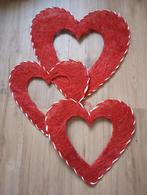 3  Nieuwe Decoratie Valentijsharten, Ophalen of Verzenden, Nieuw