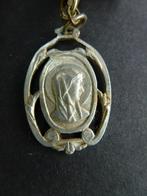 oude medaille souvenir de N.D. de Lourdes, Verzamelen, Religie, Sieraad, Gebruikt, Ophalen of Verzenden, Christendom | Katholiek