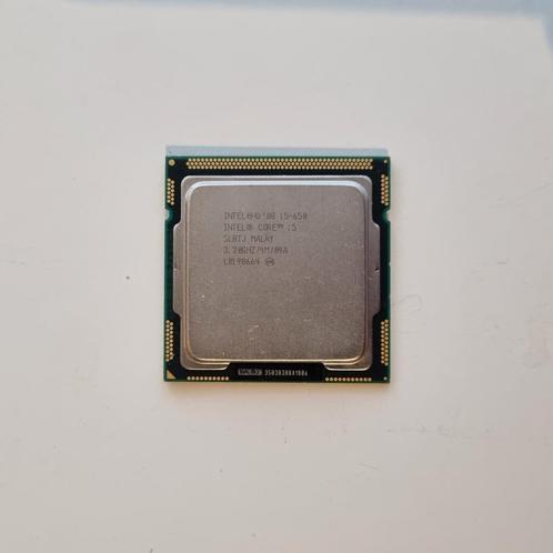 I5 650 LGA 1156 3.2/3.46 2C/4T 4mb cache, Informatique & Logiciels, Processeurs, Comme neuf, 4-core, 3 à 4 Ghz, Enlèvement ou Envoi