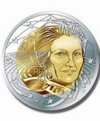 2 Euromunt van Frankrijk uit 2018 met het motief Simone Veil, Timbres & Monnaies, Enlèvement ou Envoi, France