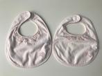 2 roze slabbetjes van NOUKIES, perfecte staat!, Ophalen of Verzenden, Zo goed als nieuw, Overige typen