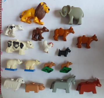 Duplo dieren, kan ook per stuk beschikbaar voor biedingen