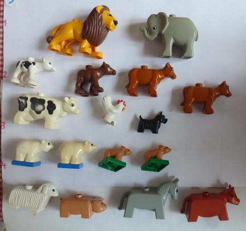 Duplo dieren, kan ook per stuk, Kinderen en Baby's, Speelgoed | Duplo en Lego, Zo goed als nieuw, Duplo, Losse stenen, Ophalen of Verzenden