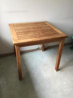 Tafel teak, Tuin en Terras, Ophalen, Gebruikt, Vierkant, Teakhout