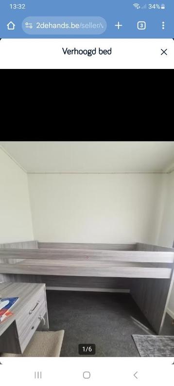 Verhoogd bed beschikbaar voor biedingen