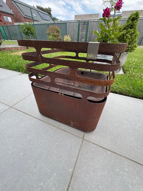 Tuinhaard-Vuurkorf-BBQ Hofats Cube Flip, Tuin en Terras, Tuinhaarden, Zo goed als nieuw, Ophalen