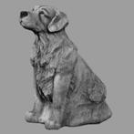 tuinbeeld golden retriever, Ophalen, Nieuw, Beton, Dierenbeeld