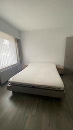TWEEPERSOONSBED, Huis en Inrichting, Slaapkamer | Bedden, Ophalen, Tweepersoons, 200 cm, Grijs