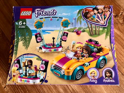 LEGO Friends Andrea’s Auto & Podium - 41390, Enfants & Bébés, Jouets | Duplo & Lego, Comme neuf, Lego, Ensemble complet, Enlèvement ou Envoi