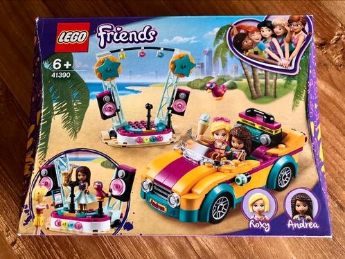 LEGO Friends Andrea’s Auto & Podium - 41390, Kinderen en Baby's, Speelgoed | Duplo en Lego, Zo goed als nieuw, Lego, Complete set