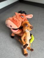 Knuffel set van Timon en Pumba, zie beschrijving, Ophalen, Zo goed als nieuw
