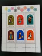 Gibraltar 1975 - Kerstmis - tekeningen van Ryman - BLOK **, Ophalen of Verzenden, Overige landen, Postfris